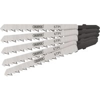 Draper Expert 5 Piece DT101D Jigsaw Blade Set Draper Expert 5 Piece DT101D Jigsaw Blade Set