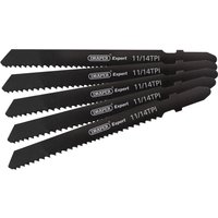 Draper Expert 5 Piece DT118B Jigsaw Blade Set Draper Expert 5 Piece DT118B Jigsaw Blade Set