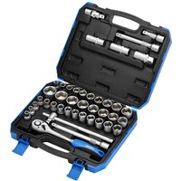 Draper 41 Piece 1/2" Drive Hexagon Socket Set Metric and Imperial 1/2" Draper 41 Piece 1/2" Drive Hexagon Socket Set Metric and Imperial 1/2"