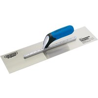 Draper Expert Soft Grip Stainless Steel Pre Worn Plastering Trowel 18" Draper Expert Soft Grip Stainless Steel Pre Worn Plastering Trowel 18"