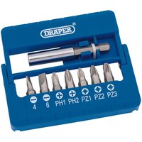 Draper 8 Piece Screwdriver and Magnetic Bit Set Draper 8 Piece Screwdriver and Magnetic Bit Set