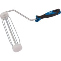 Draper Expert Chrome Plated Paint Roller Cage Frame 43mm 230mm Draper Expert Chrome Plated Paint Roller Cage Frame 43mm 230mm