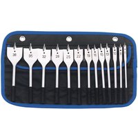 Draper 13 Piece Flat Wood Drill Bit Set Draper 13 Piece Flat Wood Drill Bit Set