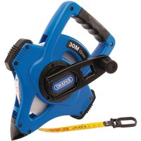 Draper Fibreglass Surveyors Tape Measure Imperial & Metric 100ft / 30m 15mm Draper Fibreglass Surveyors Tape Measure Imperial & Metric 100ft / 30m 15mm