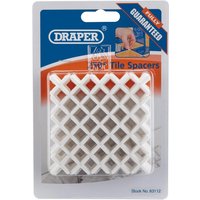 Draper Tile Spacers 2mm Pack of 250 Draper Tile Spacers 2mm Pack of 250