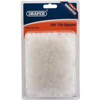 Draper Tile Spacers 6mm Pack of 250 Draper Tile Spacers 6mm Pack of 250