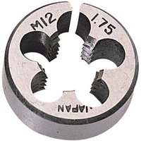 Draper Coarse Circular Die Metric M12 1" Draper Coarse Circular Die Metric M12 1"
