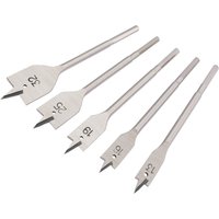 Draper Expert 5 Piece Flat Wood Bit Set Draper Expert 5 Piece Flat Wood Bit Set