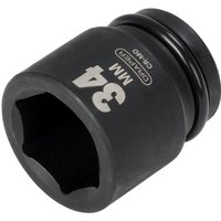 Draper Expert 3/4" Drive Hexagon Impact Socket Metric 3/4" 34mm Draper Expert 3/4" Drive Hexagon Impact Socket Metric 3/4" 34mm