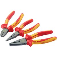 Draper 3 Piece XP1000 VDE Insulated Pliers Set Draper 3 Piece XP1000 VDE Insulated Pliers Set