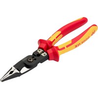 Draper XP1000 VDE Insulated 8 in 1 Installation Pliers 215mm Draper XP1000 VDE Insulated 8 in 1 Installation Pliers 215mm