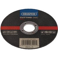 Draper Metal Cutting Disc 125mm 2.5mm 22mm Draper Metal Cutting Disc 125mm 2.5mm 22mm