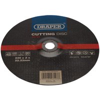 Draper DPC Depressed Centre Metal Cutting Disc 230mm 2mm 22mm Draper DPC Depressed Centre Metal Cutting Disc 230mm 2mm 22mm