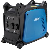 Draper 2300W Portable Petrol Inverter Generator with 2600W Peak Power, 7.5L Fuel Tank, Model 95197