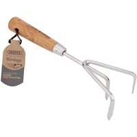 Draper Heritage Ash Handle Hand Cultivator Draper Heritage Ash Handle Hand Cultivator