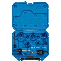 Draper 12 Piece Electricians Hole Saw Kit Draper 12 Piece Electricians Hole Saw Kit