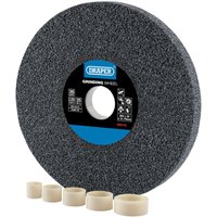 Draper Aluminium Oxide Bench Grinding Wheel 200mm 25mm 36g Draper Aluminium Oxide Bench Grinding Wheel 200mm 25mm 36g
