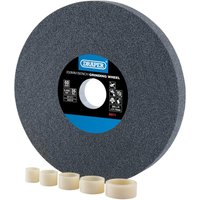 Draper Aluminium Oxide Bench Grinding Wheel 200mm 25mm 60g Draper Aluminium Oxide Bench Grinding Wheel 200mm 25mm 60g