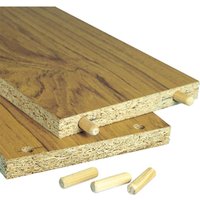 Trend Wooden Dowels 8mm 40mm Pack of 50 Trend Wooden Dowels 8mm 40mm Pack of 50