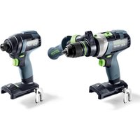 Festool TID TPC 18v Cordless Combi Drill and Impact Driver Kit