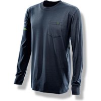 Festool 100 Years Long Sleeved T Shirt Dark Blue 2XL