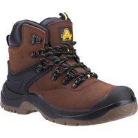 Amblers Mens Safety FS197 Shock Absorbing Waterproof Safety Boots Brown Size 12