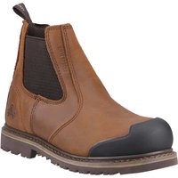 Amblers Mens Safety FS225 Goodyear Welted Waterproof Pull On Chelsea Safety Boots6