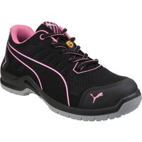 Puma Safety FUSE TC PINK Unisex Black, Pink Steel Safety Shoes, UK 3.5, EU 36