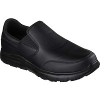 Skechers Work Flex Advantage Bronwood Shoe Black Size 8