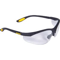DeWalt DPG58 Reinforcer Safety Glasses Black Clear DeWalt DPG58 Reinforcer Safety Glasses Black Clear