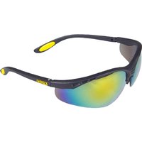 DeWalt DPG58 Reinforcer Safety Glasses Black Fire Mirror DeWalt DPG58 Reinforcer Safety Glasses Black Fire Mirror