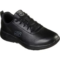 Skechers Marsing Gmina Womens Slip Resistant Shoes Black Size 3