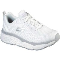 Skechers Max Cushioning Elite Womens Slip Resistant Shoes White Size 3