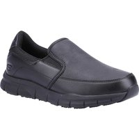 Skechers Nampa Annod Womens Work Shoes Black Size 4