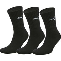Puma Sports Crew Sock Black 9 - 11 Pack of 3 Puma Sports Crew Sock Black 9 - 11 Pack of 3