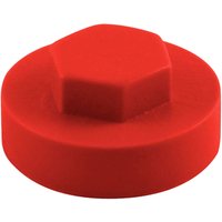 Match Hexagon Screw Cover Cap 5 16" x 16mm Poppy Pack 1000