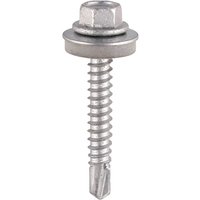 Hex Head Self Drilling Screws Light Section Steel 5.5mm 38mm Pack 100
