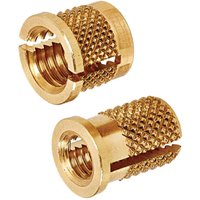 Trend Threaded Insert for Plastics M6 Thread Pack of 10 Trend Threaded Insert for Plastics M6 Thread Pack of 10