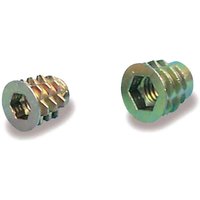 Trend Threaded Insert for Wood M6 Thread Pack of 10 Trend Threaded Insert for Wood M6 Thread Pack of 10