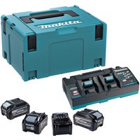 1911G4 9 40v Max XGT 4 x BL4040F High Output Battery 110v Twin Charger Kit