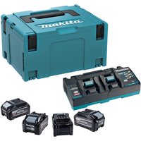 1911G5 7 40v Max XGT 4 x BL4040F High Output Battery Twin Charger Kit
