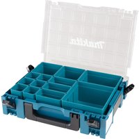 Makita MakPac 13 Compartment Plastic Organiser Case