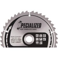 Makita SPECIALIZED Cordless Wood Cutting Saw Blade 190mm 40T 20mm
