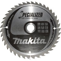 Makita SPECIALIZED Cordless Circular Saw Blade for Wood Cutting 165mm 40T 20mm