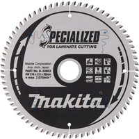Makita SPECIALIZED Circular Saw Blade for Laminate Cutting 216mm 72T 30mm