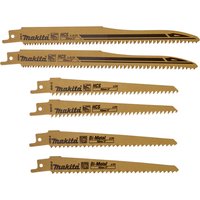 Makita B-44432 jigsaw/scroll saw/reciprocating saw blade Jigsaw blade 6 pc(s)