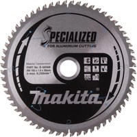 Makita SPECIALIZED Circular Saw Blade for Aluminium Cutting 165mm 60T 20mm
