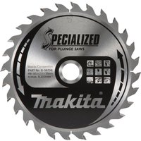 Makita SPECIALIZED Circular Plunge Saw Blade for Wood Cutting