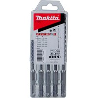 Makita Nemesis II 5 Piece SDS Plus Masonry Drill Bit Set