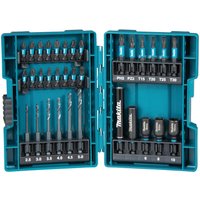 Makita 33 Piece Impact Black Screwdriver Bit Set